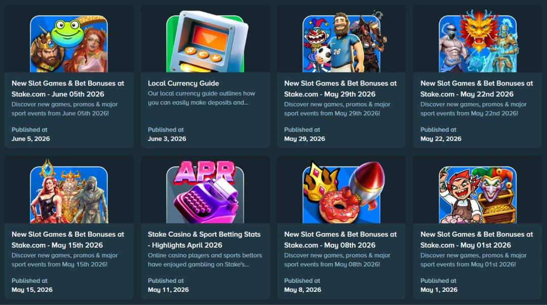Stake casino games